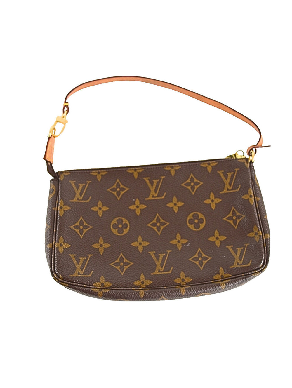 Louis Vuitton Pochette Accessory Monogram Pouch Brown Women's Bag